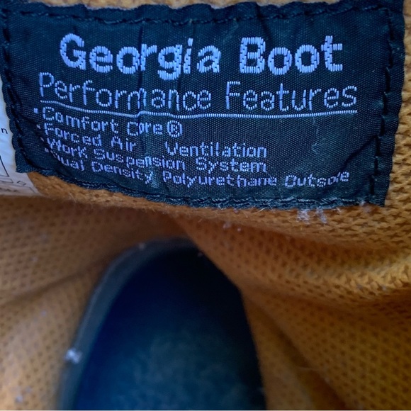 Georgia Boots Men's Brown Leather Wellington 11” G5384 - Picture 12 of 13